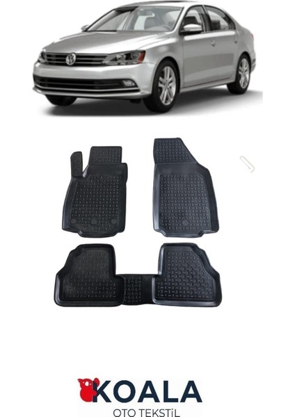 Volkswagen Jetta (2011-2019) Koala Havuzlu Paspas