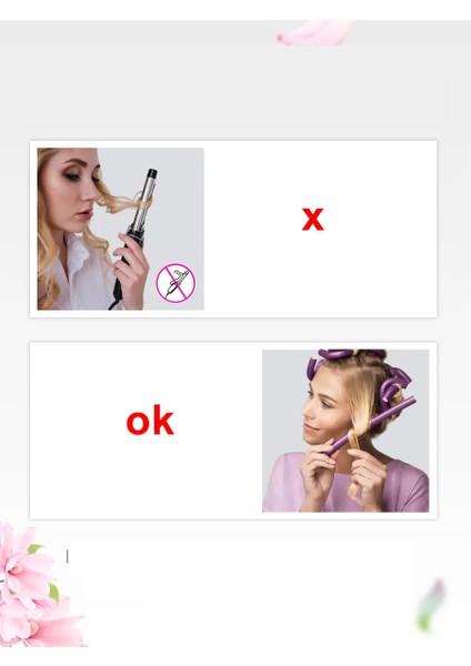 Sosis Latex Bigudi - Isısız Saç Bigudisi 17 mm 20 Adet 721915