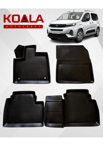 Opel Combo (2019+SONRASI) ile Uyumlu - Araca Özel Paspas