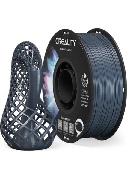 Cr-Abs Gri Filament 1.75MM 1000GR -