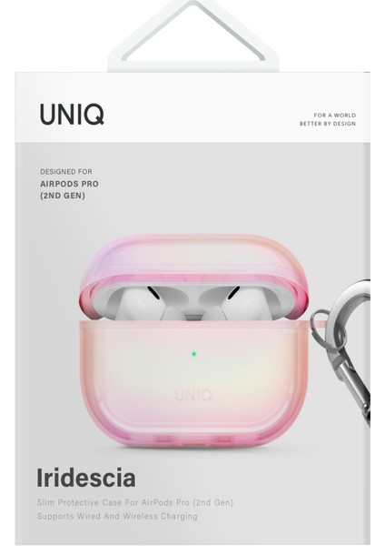 Airpods 4 (4.nesil) Kılıf Holografik Renk Değiştiren Kablosuz Şarj Destekli Anti-Watermark fırsatları