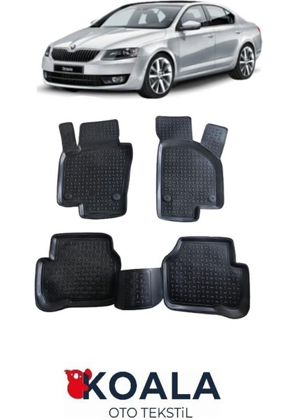 Skoda Octavia Havuzlu Paspas 2013-2019
