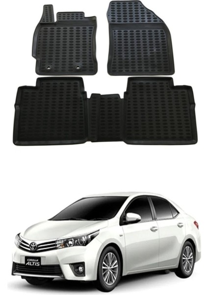 Toyota Corolla Paspas 2013 2018 Arası 3D Havuzlu Paspas