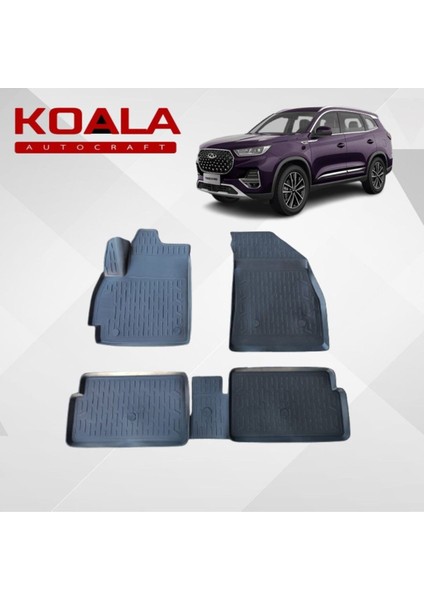 Chery Tiggo 8 (2022+..) ile Uyumlu - Araca Özel Paspas