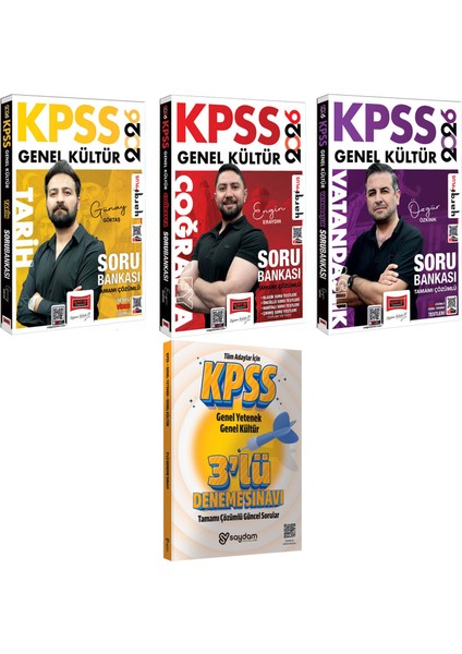 2026 Kpss Çözümlü Tarih-Coğrafya-Vatandaşlık Soru Bankası(Günay Göktaş,engin Eraydın,özgür Özkınık)