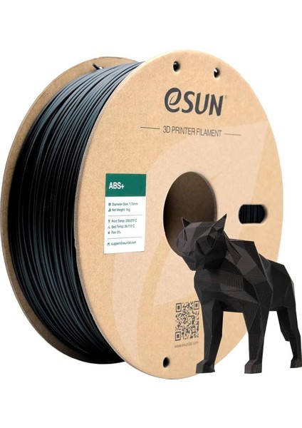 Abs+ Filament Siyah 1,75MM 1kg