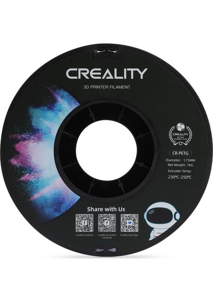Cr-Petg Beyaz Filament 1.75MM 1000GR - indirimleri