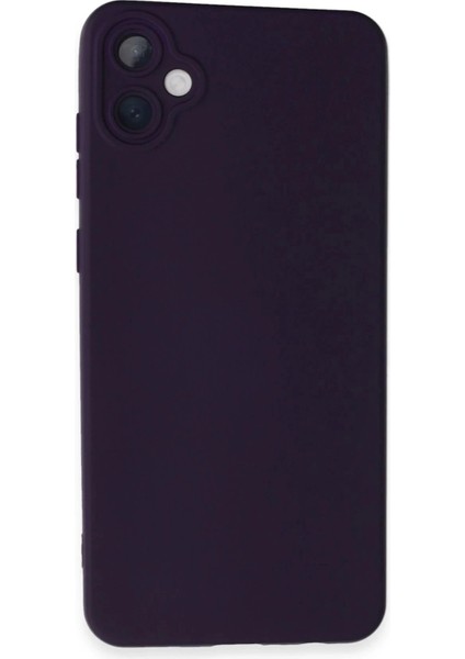 Samsung Galaxy A05 Kılıf Nano Içi Kadife Silikon - Mor