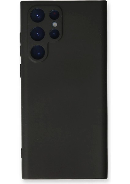 Samsung Galaxy S24 Ultra Kılıf Nano Içi Kadife Silikon - Siyah