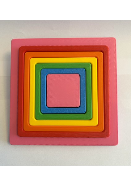 Montessori Geometrik Şekil Bulma Oyunu – Renkli Kare Üç Boyutlu Puzzle Oyuncak fiyatları