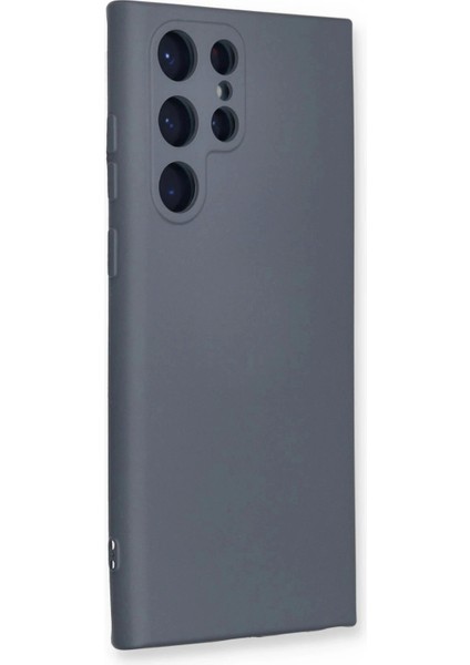 Samsung Galaxy S24 Ultra Kılıf Nano Içi Kadife Silikon - Gri fiyatları