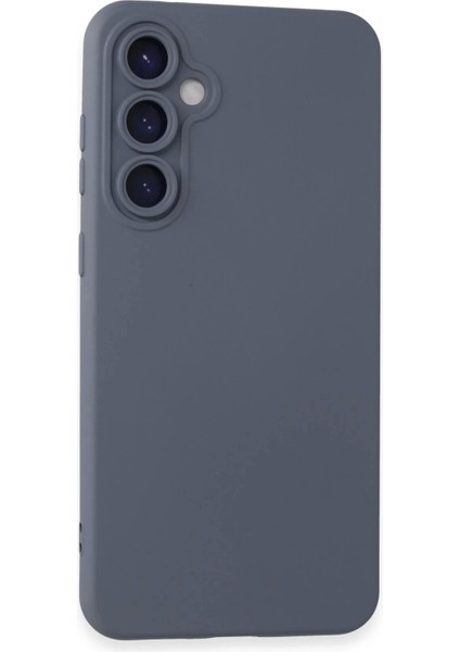 Samsung Galaxy S24 Plus Kılıf Nano Içi Kadife Silikon - Gri