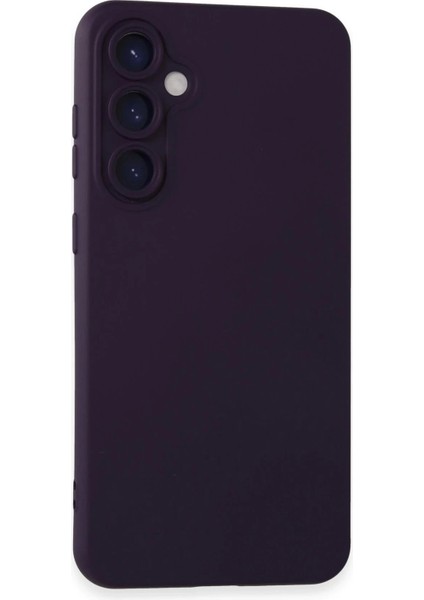 Samsung Galaxy S24 Plus Kılıf Nano Içi Kadife Silikon - Mor