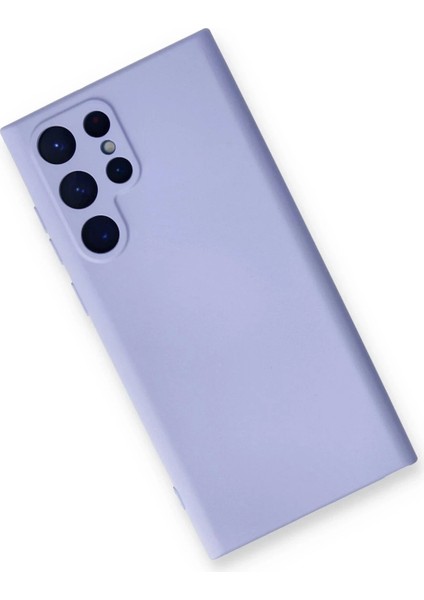 Samsung Galaxy S24 Ultra Kılıf Nano Içi Kadife Silikon - Lila modelleri