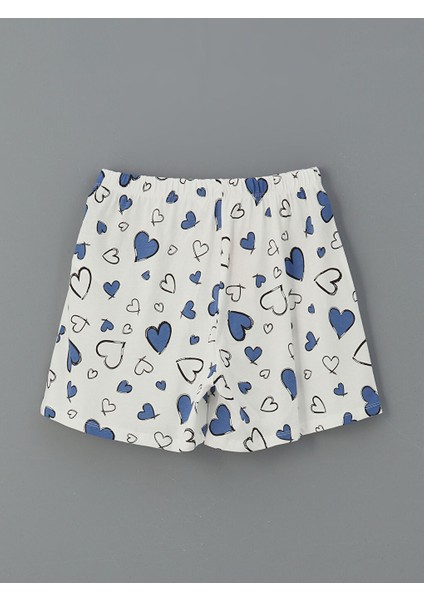 Yeni Sezon Beli Lastikli Desenli Kadin Sort Pijama Alti - S5JR11Z8 fiyatları