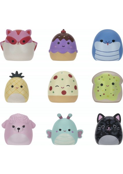 Squish - A - Longs Mini Squish Sürpriz Figür Seti – Anahtarlık Yüzük & 3 Mini Karakterli Oyun Kutusu fiyatları