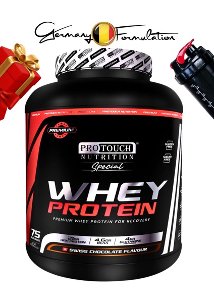 Wpc Whey Protein 2025 gr 75 Servis Belçika Çikolatası (5 Hediyeli)