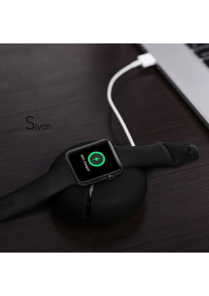 Ally Apple Watch Için 42MM38MM 44MMPORTATIF Silikon Şarj STANDI-(1903) - NVRS6974-1802 fırsatları