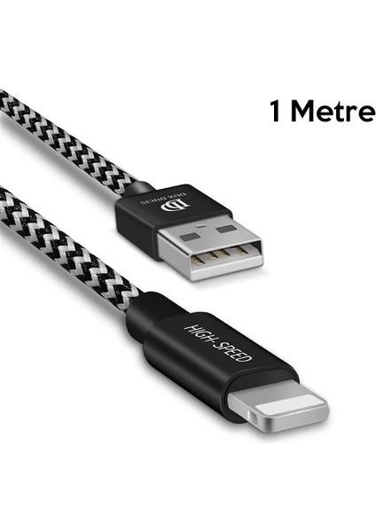 Dux Ducis K-One Cable Iphone USB Şarj Kablosu 1 METRE-(1903) - NVRS6516-2762