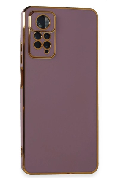 Xiaomi Redmi Note 11 Pro Kılıf Volet Silikon - Mor - NVRS5490-5342
