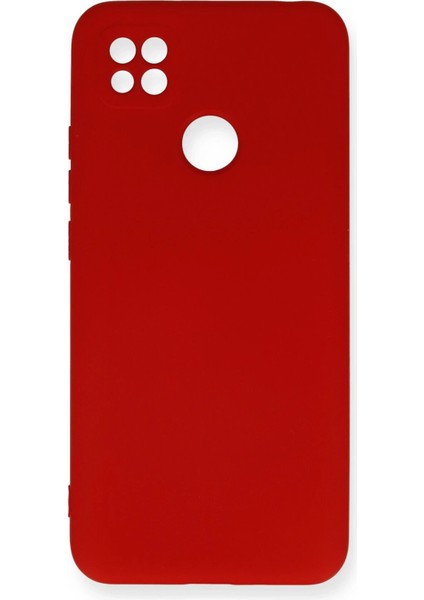 Xiaomi Redmi 9c Kılıf Nano Içi Kadife Silikon - Kırmızı - NVRS3391-2649