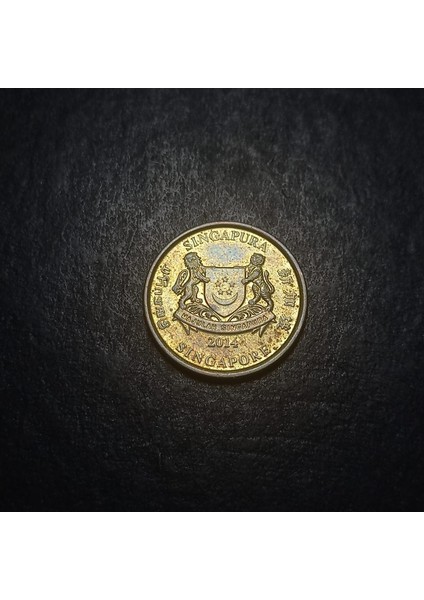 39963687B0A147ABA0 2014 Singapur 5 Cent Ça/çil Eski Yabancı Madeni Para modelleri