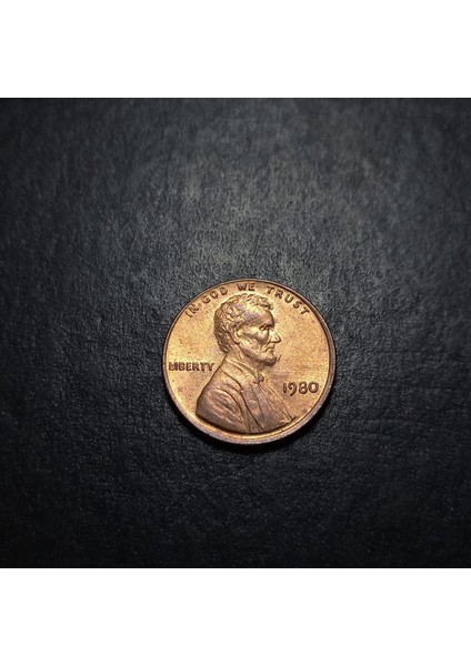 39963687B21633BCA7 Abraham Lincoln 1980 Abd 1 Cent Eski Yabancı Madeni Para fiyatları