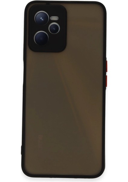 Realme C35 Kılıf Montreal Silikon Kapak - Siyah - NVRS7613-5661