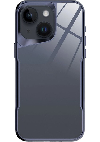 Iphone 15 Craft Kapak - Lacivert Dsdrn