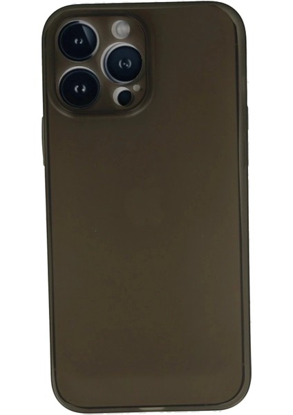 iPhone 13 Pro Max Kılıf Pp Ultra Ince Kapak - Gri