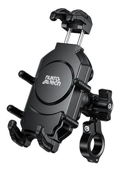 Nukrotech M26 Titreşim Modüllü Motosiklet Telefon Tutucu