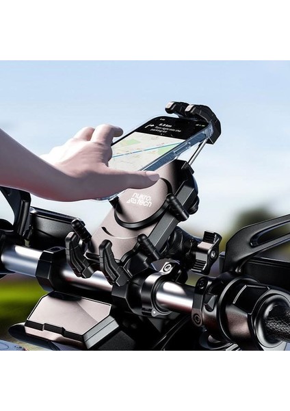 Nukrotech M26 Titreşim Modüllü Motosiklet Telefon Tutucu fırsatları