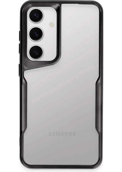 Samsung Galaxy S24 Kılıf Boyi Silikon Kapak - Siyah