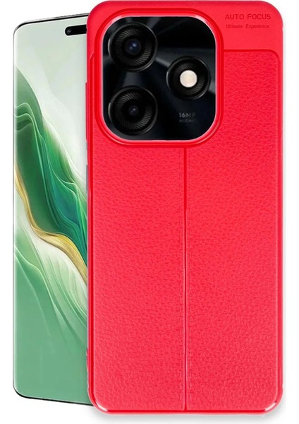 Tecno Spark Go 2024 Kılıf Auto Focus Kapak - Kırmızı