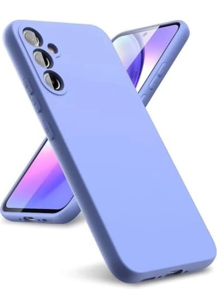 Samsung Galaxy A24 4g Kılıf First Silikon - Lila