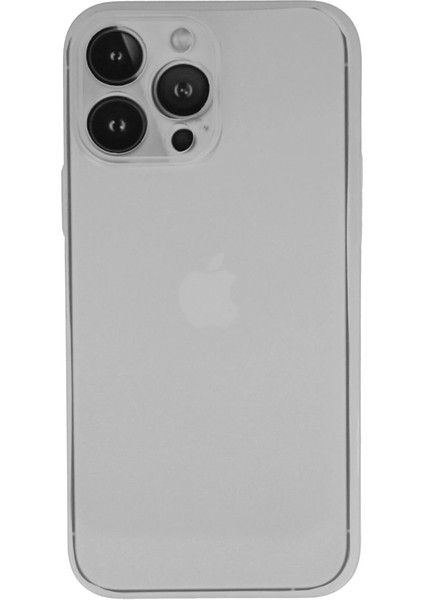 iPhone 13 Pro Kılıf Pp Ultra Ince Kapak - Beyaz