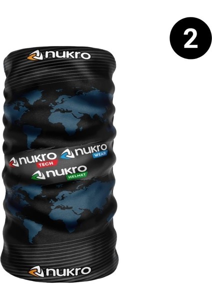 Nukrowear World Bandana Boyunluk