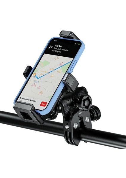 Nukrotech M25 Gidon Bağlantılı Titreşim Modüllü Motosiklet Telefon Tutucu fırsatları