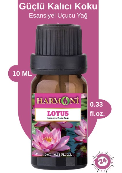 Lotus Çiçeği Esansiyel Uçucu Koku Yağı Buhurdanlık Yağı Difüzör Esansı Ortam Oda Kokusu 10ML