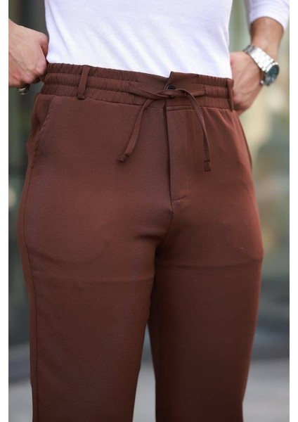 Erkek Beli Bağcıklı Jogger Pantolon modelleri