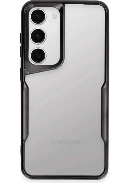 Samsung Galaxy S23 Kılıf Boyi Silikon Kapak - Siyah