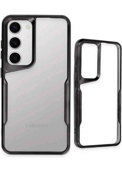 Samsung Galaxy S23 Kılıf Boyi Silikon Kapak - Siyah modelleri