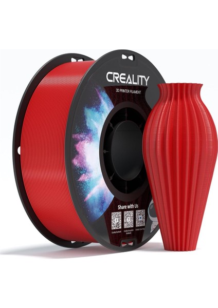 Cr-Petg Kırmızı Filament 1.75MM 1000GR -