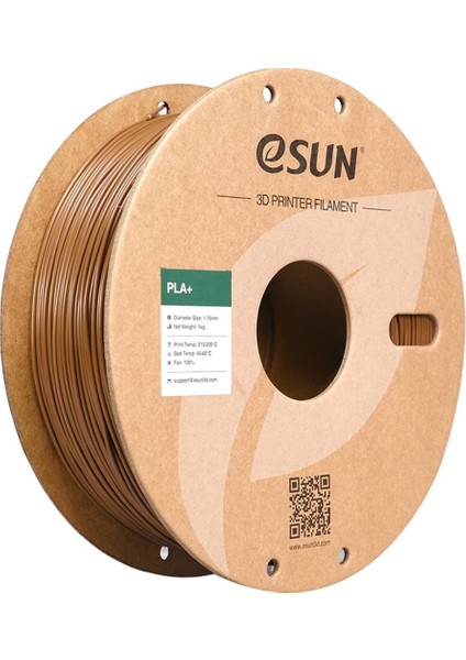 Kahverengi Pla+ Filament 1.75MM 1 kg Plus - Urhanshop Yetkili Satış