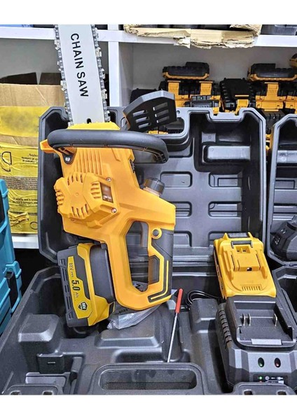 Şarjlı Ağaç Dal Budama Bakır Sargılı Bıçkı Kesme Motoru Testere Makinesi Akülü Otomatik Yağ modelleri