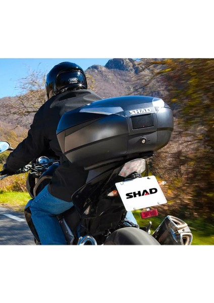 Shad SH48 Siyah+Carbon Canta+Sırtlık (48 Litre) D0B48306R fırsatları