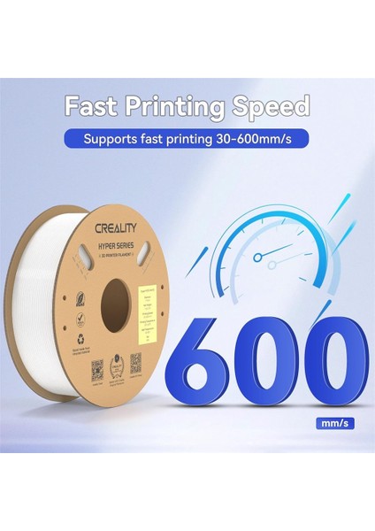Hyper PETG Beyaz Filament 1.75 mm 1 kg Yüksek Kalite 3D Yazıcı Malzemesi modelleri