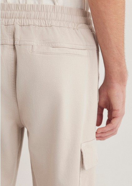 Bej Kargo Pantolon 000125-70144