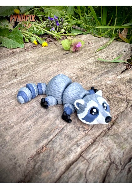 Rakun Oyuncak "ormanın Zeki ve Meraklı Hazine Avcısı: Rakun"🦝🌿3d Hareketli Organik Vip Model Orta Boy indirimleri