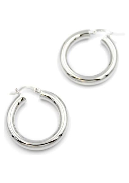 Büyük Boy Halka Küpe - Gümüş fiyatları